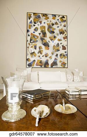 Interiors of a living room View Large Photo Image Stock Photo - Interiors of a living room. Fotosearch