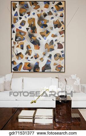 Interiors of a living room View Large Photo Image Stock Photo - Interiors of a living room. Fotosearch