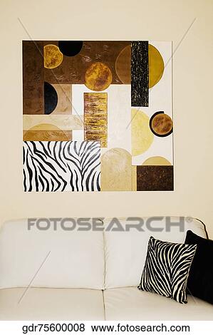 Interiors of a living room View Large Photo Image Stock Photo - Interiors of a living room. Fotosearch