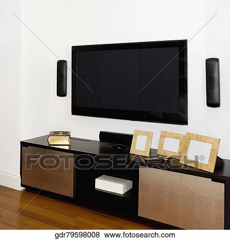 Interiors of a living room View Large Photo Image Stock Photo - Interiors of a living room. Fotosearch