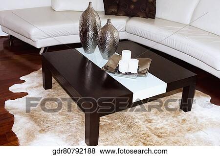 Interiors of a living room View Large Photo Image Stock Photo - Interiors of a living room. Fotosearch