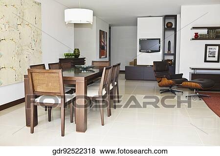 Interiors of a living room View Large Photo Image Stock Photo - Interiors of a living room. Fotosearch
