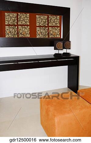 Interiors of a living room View Large Photo Image Stock Photograph - Interiors of a living room. Fotosearch