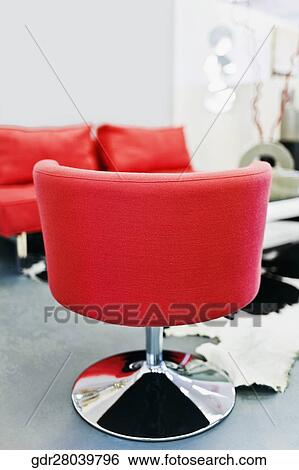 Stock Photograph - Interiors of a living room. Fotosearch
