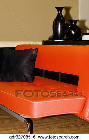 Interiors of a living room View Large Photo Image Stock Photograph - Interiors of a living room. Fotosearch