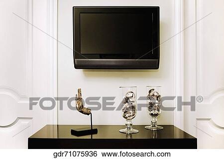 Interiors of a living room View Large Photo Image Stock Photograph - Interiors of a living room. Fotosearch