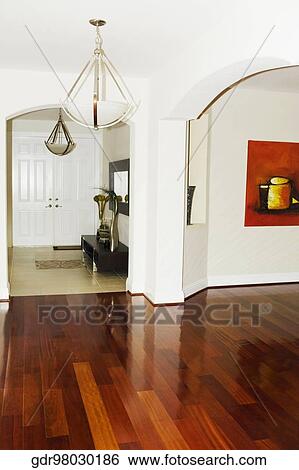 Interiors of a living room View Large Photo Image Stock Photograph - Interiors of a living room. Fotosearch