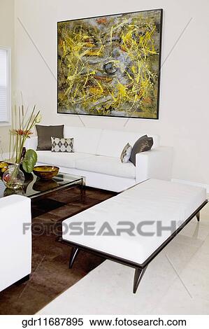 Interiors of a living room View Large Photo Image Stock Photography - Interiors of a living room. Fotosearch
