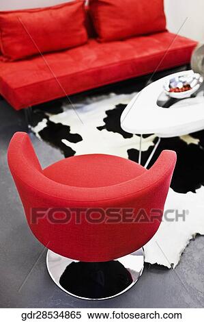 Stock Photography - Interiors of a living room. Fotosearch