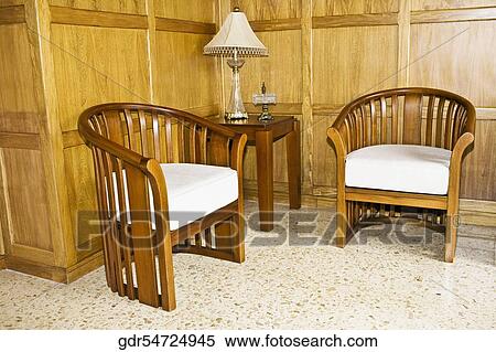 Stock Photography - Interiors of a living room. Fotosearch