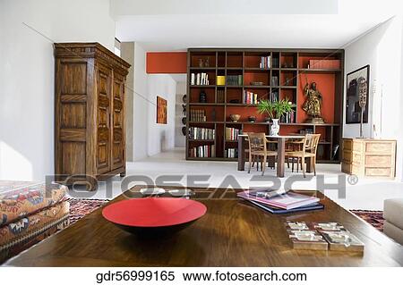 Stock Photography - Interiors of a living room. Fotosearch