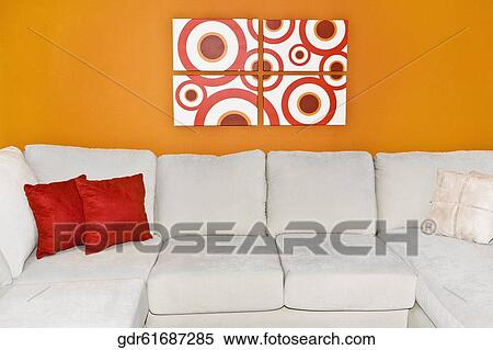 Interiors of a living room View Large Photo Image Stock Photography - Interiors of a living room. Fotosearch