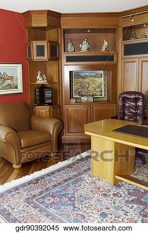 Interiors of a living room View Large Photo Image Stock Photography - Interiors of a living room. Fotosearch