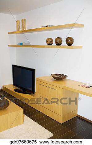 Stock Photography - Interiors of a living room. Fotosearch