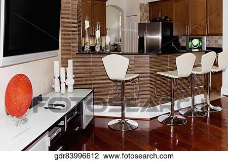 Interiors of a loft apartment View Large Photo Image Stock Image - Interiors of a loft apartment. Fotosearch