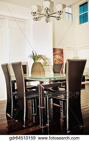 Stock Photo - Interiors of a loft apartment. Fotosearch