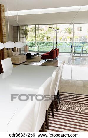 Interiors of a loft apartment View Large Photo Image Stock Photograph - Interiors of a loft apartment. Fotosearch