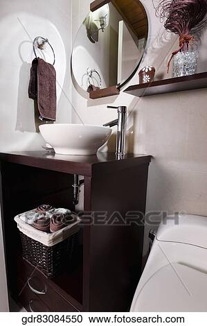 Interiors of the bathroom View Large Photo Image Stock Image - Interiors of the bathroom. Fotosearch