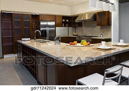 Interiors of the kitchen View Large Photo Image Picture - Interiors of the kitchen. Fotosearch