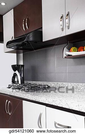 Interiors of the kitchen View Large Photo Image Stock Image - Interiors of the kitchen. Fotosearch
