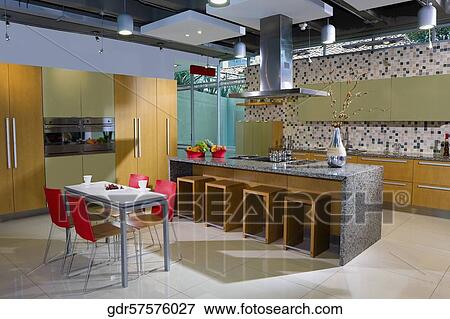 Interiors of the kitchen View Large Photo Image Stock Photo - Interiors of the kitchen. Fotosearch