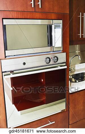 Oven in the kitchen View Large Photo Image Stock Image - Oven in the kitchen. Fotosearch