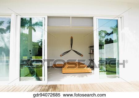 Reflection of trees on a screen door View Large Photo Image Stock Photography - Reflection of trees on a screen door. Fotosearch