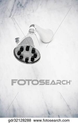Shower in a bathroom View Large Photo Image Stock Photo - Shower in a bathroom. Fotosearch
