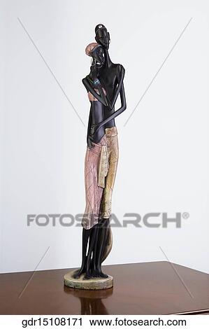 Stock Image - Showpiece on a table. Fotosearch