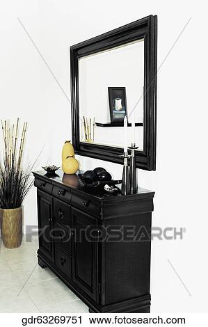 Showpieces on a sideboard View Large Photo Image Stock Image - Showpieces on a sideboard. Fotosearch