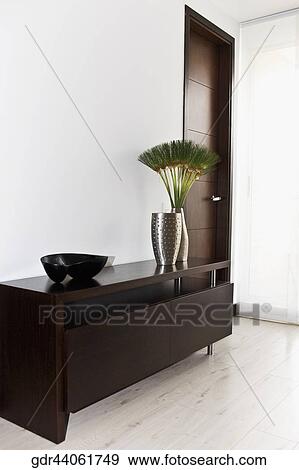 Showpieces on a sideboard View Large Photo Image Stock Photo - Showpieces on a sideboard. Fotosearch