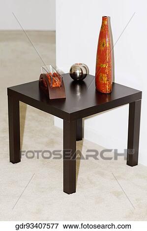 Showpieces on a table View Large Photo Image Stock Photo - Showpieces on a table. Fotosearch