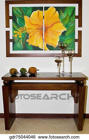 Showpieces on a table View Large Photo Image Stock Photograph - Showpieces on a table. Fotosearch