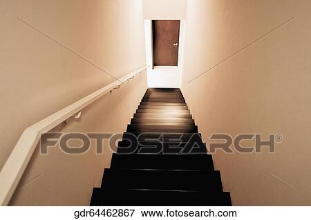 Stock Photo - Staircase of a house. Fotosearch