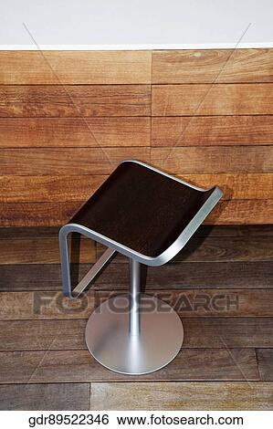 Stool at a bar counter View Large Photo Image Stock Photograph - Stool at a bar counter. Fotosearch
