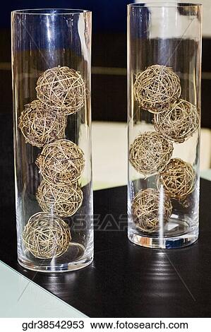 Straw balls in glassware View Large Photo Image Stock Image - Straw balls in glassware. Fotosearch
