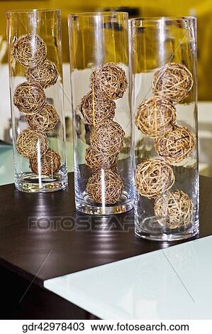 Straw balls in glassware View Large Photo Image Stock Image - Straw balls in glassware. Fotosearch