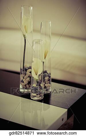 Three vases on a table View Large Photo Image Stock Image - Three vases on a table. Fotosearch