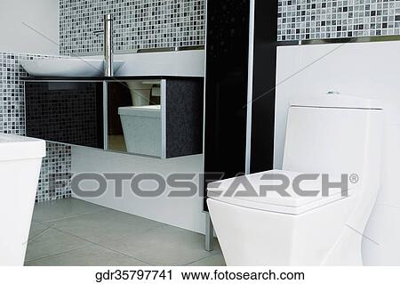 Toilet bowl in the bathroom View Large Photo Image Stock Image - Toilet bowl in the bathroom. Fotosearch