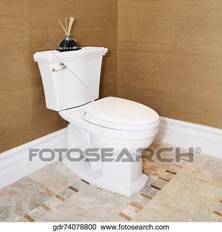 Toilet bowl in the bathroom View Large Photo Image Stock Image - Toilet bowl in the bathroom. Fotosearch