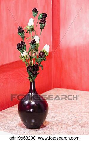 Vase in the bathroom View Large Photo Image Stock Image - Vase in the bathroom. Fotosearch
