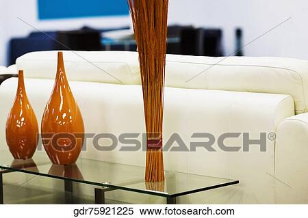 Vases on a table View Large Photo Image Stock Photography - Vases on a table. Fotosearch