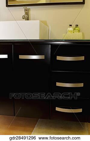 Stock Photograph - Washbasin in the bathroom. Fotosearch