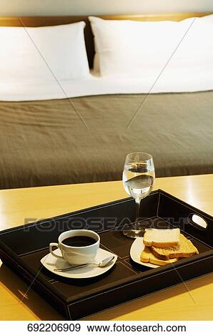 Breakfast on a table View Large Photo Image Stock Photo - Breakfast on a table. Fotosearch