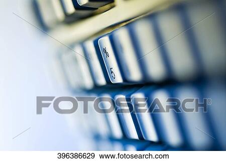Close-up of a computer keyboard View Large Photo Image Stock Photo - Close-up of a computer keyboard. Fotosearch