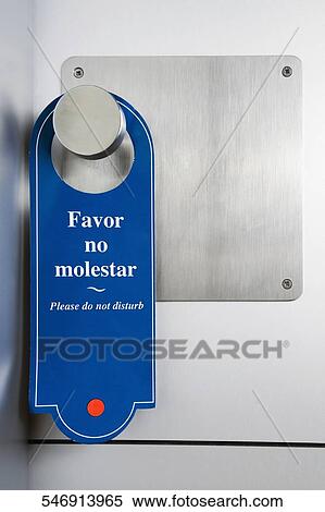 Close-up of a Do Not Disturb sign on a doorknob View Large Photo Image Stock Photography - Close-up of a Do Not Disturb sign on a doorknob. Fotosearch