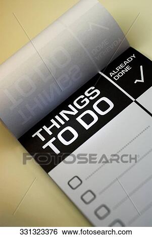 Close-up of a notepad View Large Photo Image Stock Photograph - Close-up of a notepad. Fotosearch