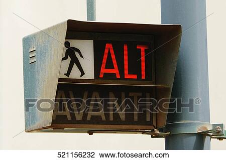 Close-up of a red Don't Walk signal, Genoa, Liguria, Italy View Large Photo Image Stock Image - Close-up of a red Don't Walk signal, Genoa, Liguria, Italy. Fotosearch
