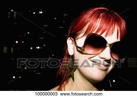 Close-up of a young woman smiling, New York City, New York State, USA View Large Photo Image Stock Image - Close-up of a young woman smiling, New York City, New York State, USA. Fotosearch