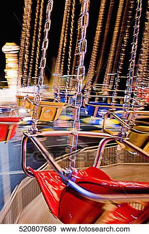 Close-up of an amusement park ride View Large Photo Image Stock Photo - Close-up of an amusement park ride. Fotosearch